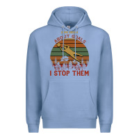 Colony Blue Some Dream About Goals I Stop Them Premium Hoodie - Bettercallsaul