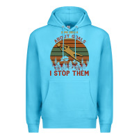 Ocean Blue Some Dream About Goals I Stop Them Premium Hoodie - Bettercallsaul