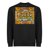 Black western hello fall tumbler Heavyweight Sweatshirt - Artiststas