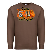 Chestnut i love fall most of all Premium Sweatshirt - RacoonDesign