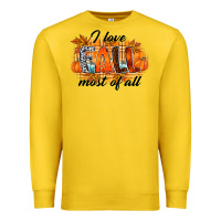 Lemon i love fall most of all Premium Sweatshirt - RacoonDesign