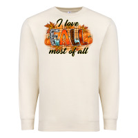 Sandshell i love fall most of all Premium Sweatshirt - RacoonDesign