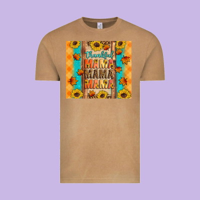 Thankful Mama Mama Mama Vintage Tee Designed By Artiststas