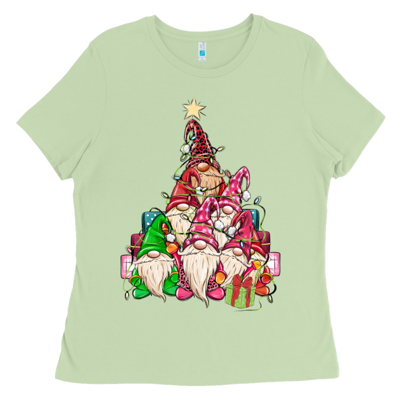 Christmas Tree Ladies Tee by MaliasSmallBusiness | Teevron
