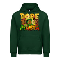 Forest Green dope black mama juneteenth Urban Hoodie - CowGirlArtShop