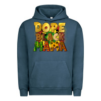 Pigment Midnight Navy dope black mama juneteenth Urban Hoodie - CowGirlArtShop