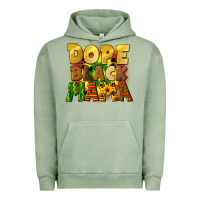 Pigment Oil Green dope black mama juneteenth Urban Hoodie - CowGirlArtShop