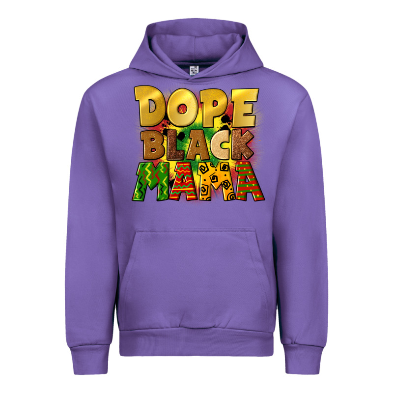 Dope Black Mama Juneteenth Urban Hoodie by CowGirlArtShop | Teevron