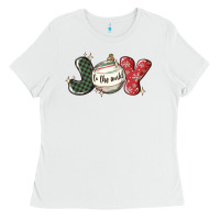 White joy to the world Ladies Tee - MaliasSmallBusiness