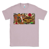 Lilac (preview)western turquoise gemstone horse cowhide leopard floral backg Classic Tee - Artiststas
