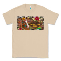 Mushroom (preview)western turquoise gemstone horse cowhide leopard floral backg Classic Tee - Artiststas