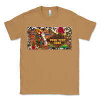 Toasted Coconut (preview)western turquoise gemstone horse cowhide leopard floral backg Classic Tee - Artiststas