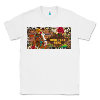 White (preview)western turquoise gemstone horse cowhide leopard floral backg Classic Tee - Artiststas