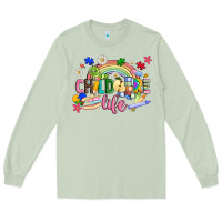 Matcha childcare life Long Sleeve Tee - JahusDesignShop