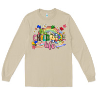 Mushroom childcare life Long Sleeve Tee - JahusDesignShop