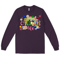 Plum childcare life Long Sleeve Tee - JahusDesignShop