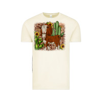 Hereford Cactus Sunflower Vintage Tee | Teevron