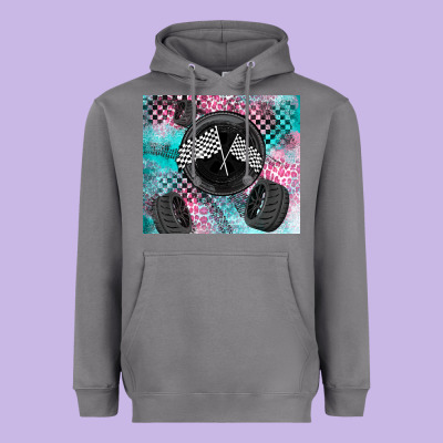 Racing Heavyweight Hoodie Designed By Lillyallendesigns