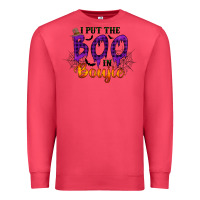 Cardinal I put the Boo in Boujie Premium Sweatshirt - RacoonDesign