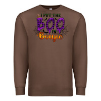 Chestnut I put the Boo in Boujie Premium Sweatshirt - RacoonDesign