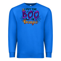 True Royal I put the Boo in Boujie Premium Sweatshirt - RacoonDesign