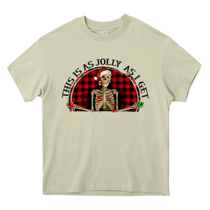 This Is As Jolly  As I Get Heavy Core Tee by RanaPortraitStore | Teevron