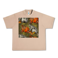 Burro squirrel pumpkin seamless Urban Heavy Tee - BundleAndBundleShop