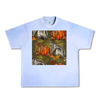 Grape Ice squirrel pumpkin seamless Urban Heavy Tee - BundleAndBundleShop