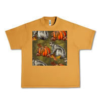 Peanut Butter squirrel pumpkin seamless Urban Heavy Tee - BundleAndBundleShop