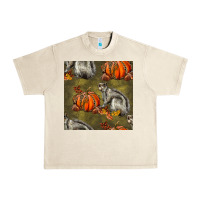 Sandshell squirrel pumpkin seamless Urban Heavy Tee - BundleAndBundleShop