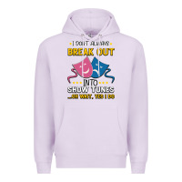 Lilac My Brain is 95% Show Tunes. Funny Theatre Gift. Premium Hoodie - Bettercallsaul