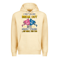 Pina Colada My Brain is 95% Show Tunes. Funny Theatre Gift. Premium Hoodie - Bettercallsaul