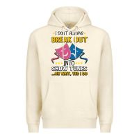 Sandshell My Brain is 95% Show Tunes. Funny Theatre Gift. Premium Hoodie - Bettercallsaul