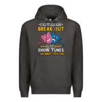 Smoke My Brain is 95% Show Tunes. Funny Theatre Gift. Premium Hoodie - Bettercallsaul