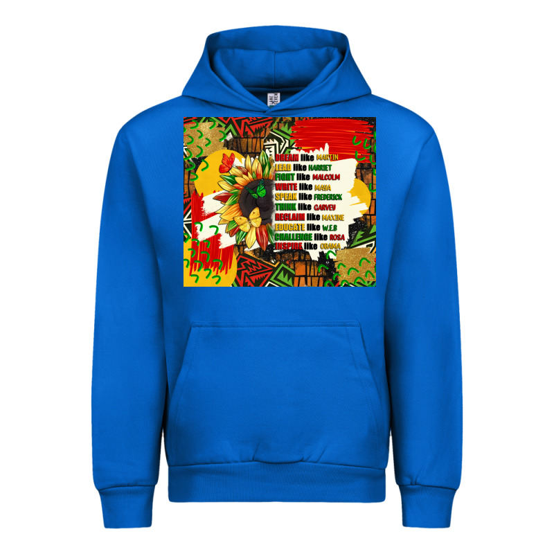 Dream Like Martin Juneteenth Quote Urban Hoodie by CowGirlArtShop | Teevron