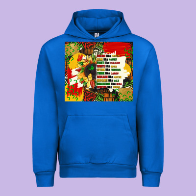 Dream Like Martin Juneteenth Quote Urban Hoodie Designed By Cowgirlartshop