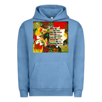 Pigment Pebble Blue dream like martin juneteenth quote Urban Hoodie - CowGirlArtShop