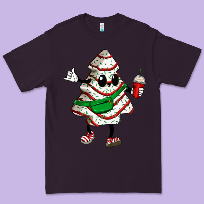 Little Debbie Christmas Tree Cakes Premium Tee Designed By Zillion Design Studio