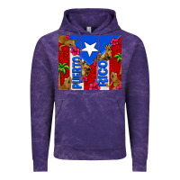 Cloud Purple puerto rico coqui leopard Vintage Hoodie - AdoDesignShop