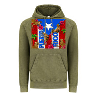 Puerto Rico Coqui Leopard Vintage Hoodie | Teevron