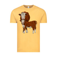 Vintage Mustard hareford Vintage Tee - JahusDesignShop