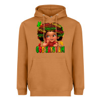 Meerkat god says i am juneteenth kid Heavyweight Hoodie - LillyAllenDesigns