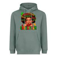 Sage god says i am juneteenth kid Heavyweight Hoodie - LillyAllenDesigns