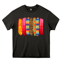 Asphalt mexican leopard brushstroke Heavy Core Tee - Zillion Design Studio