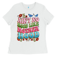 White ain't no hood like mother hood Ladies Tee - JahusDesignShop