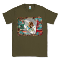 Army Green mexico gemstone leopard Classic Tee - AdoDesignShop