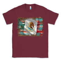 Burgundy mexico gemstone leopard Classic Tee - AdoDesignShop