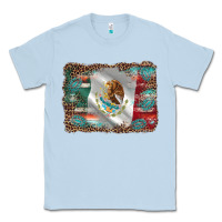 Dusty Blue mexico gemstone leopard Classic Tee - AdoDesignShop