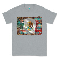 Heather Grey mexico gemstone leopard Classic Tee - AdoDesignShop