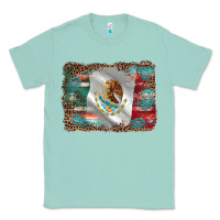Seafoam mexico gemstone leopard Classic Tee - AdoDesignShop